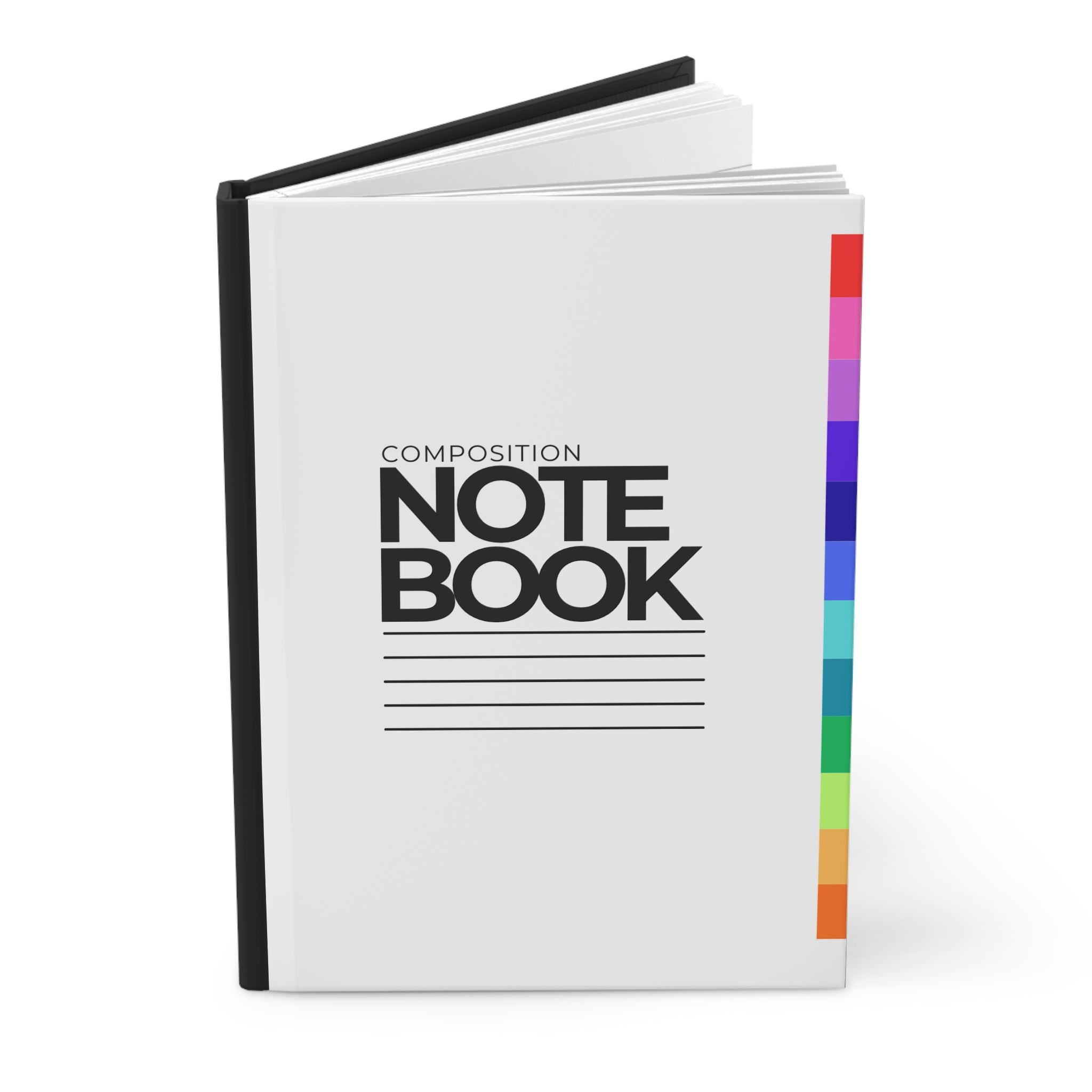 Rainbow Composition Notebook