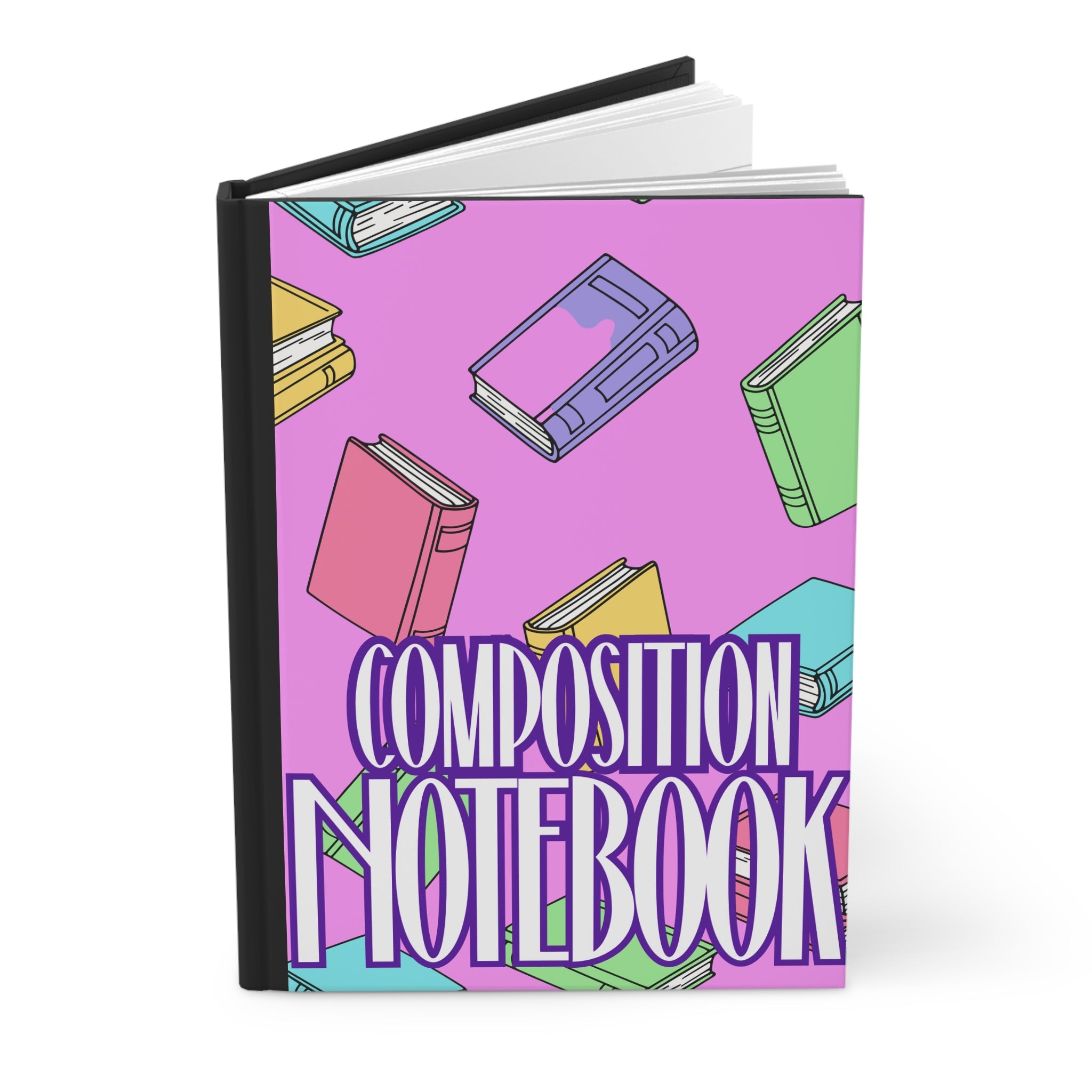 Pink Reading Composition Notebook