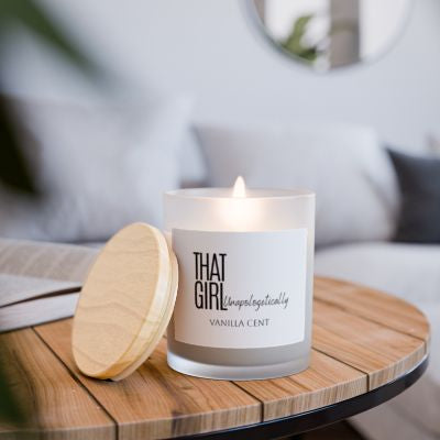 That Girl - Unapologetically Frosted Glass Candle, 11oz