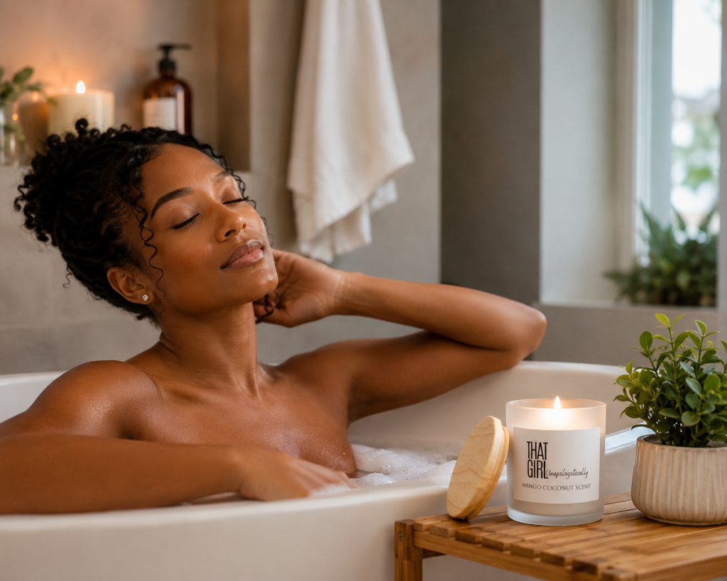That Girl - Unapologetically Frosted Glass Candle, 11oz