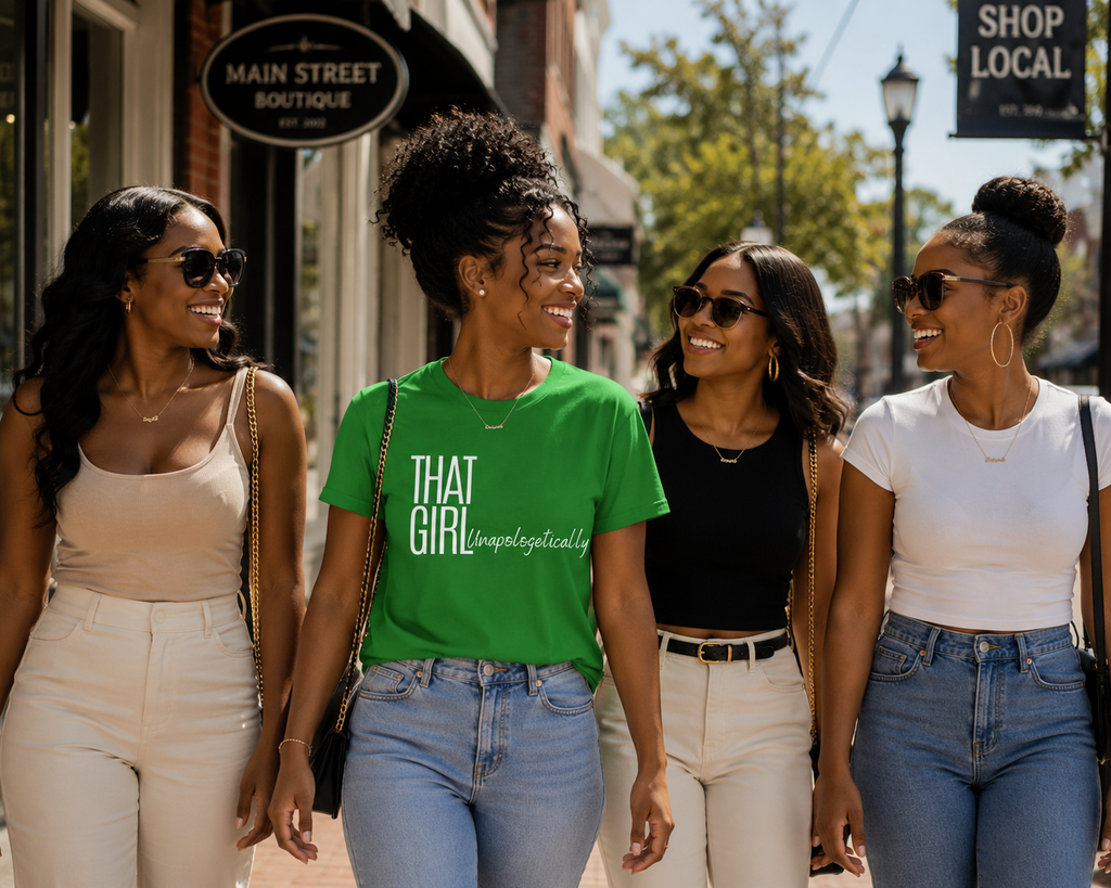 That Girl- Unapologetically Signature Cotton Tee